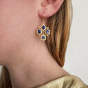 Athena Earrings- Lapis Lazuli