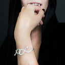 Lilith Cuff Bracelet- Sterling Silver