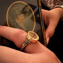 Memento Mori Locket Ring