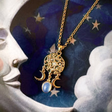 Load image into Gallery viewer, The Morgana Moon Necklace
