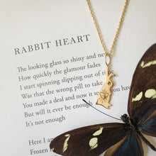 Charger l&#39;image dans la galerie, Rabbit Heart Necklace

