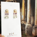 Roman Temple Earrings