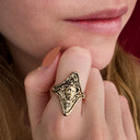 The Medusa Shield Ring