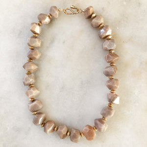 Temple Necklace - Sunstone