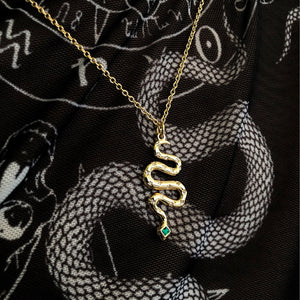 Celestial Snake Necklace – Mementomoridesignsnyc