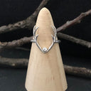 Diana's Stag Ring - Silver