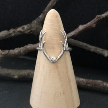 Load image into Gallery viewer, Diana&#39;s Stag Ring - Silver
