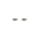 Hecate Moon Phase Stud Earrings