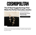 Sword Hoop Earrings