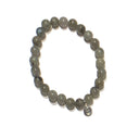 Pulsera elástica de labradorita