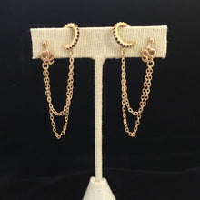 Charger l&#39;image dans la galerie, Lilith Snake earrings with Cuff
