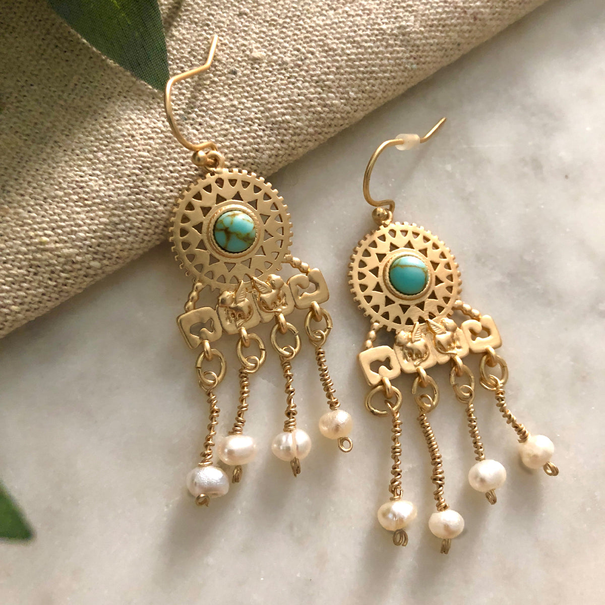 Roman Earrings – Mementomoridesignsnyc