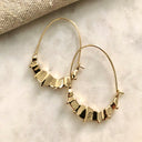 Pendientes de aro romanos