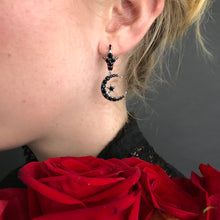 Load image into Gallery viewer, Victorian Mourning Earrings
