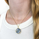 Stone Sun Dial Necklace