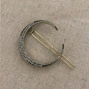 Crescent Moon Hair Clip