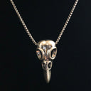Raven's Skull Necklace