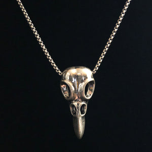 Odin's Crow Skull Necklace