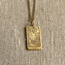 The Devil Tarot Charm on a chain