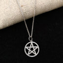 Sterling Silver Pentagram Charm on a chain