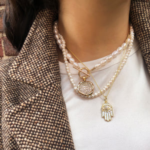 Templar Pearl Necklace