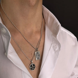 Templar Cross Pendant Necklace
