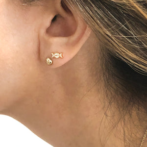 Hecate Moon Phase Stud Earrings
