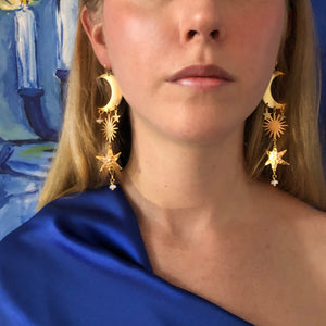 Celestial Drop Earrings