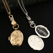 Load image into Gallery viewer, Victorian Locket - Silver
