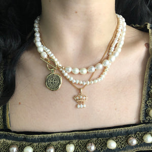 Templar Pearl Necklace