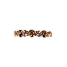 Load image into Gallery viewer, Memento Mori Stacking Ring - Gold

