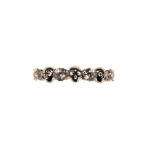 Load image into Gallery viewer, Memento Mori Stacking Ring - Silver

