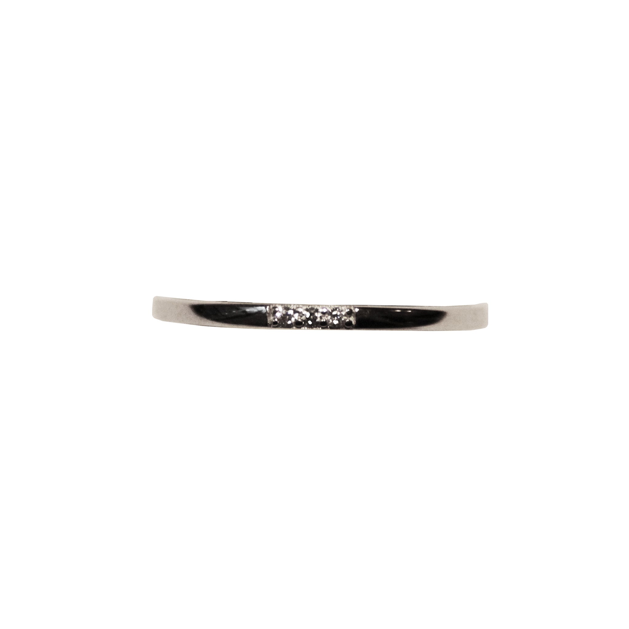 Slim Trinity Ring - Silver – Mementomoridesignsnyc