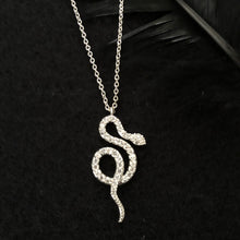 Load image into Gallery viewer, Snake Charmer Necklace - Silver
