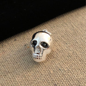 Sterling Silver Skull pendant charm