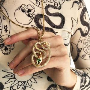 Scylla Snake Necklace