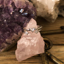 Twin Flame Stacking Ring - Sterling Silver