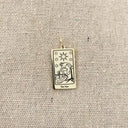 The Star Tarot Charm- gold