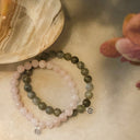 Pulsera elástica de labradorita