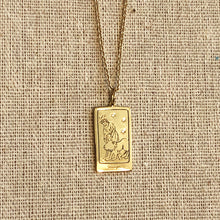 이미지를 갤러리 뷰어에 로드 , Tarot card necklace- strength
