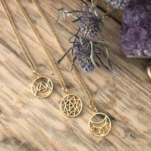 Load image into Gallery viewer, The Talisman Necklace - Protection - Gold
