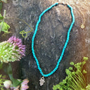 Turquoise Hamsa Necklace