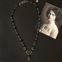 Load image into Gallery viewer, Victorian Mourning Necklace
